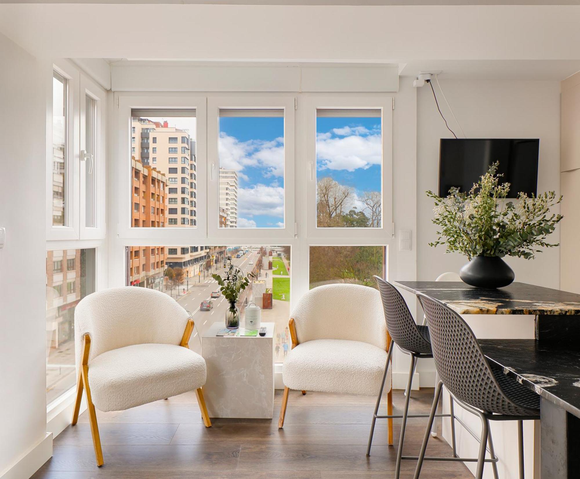 Playa De San Lorenzo Apartment Gijon Ngoại thất bức ảnh