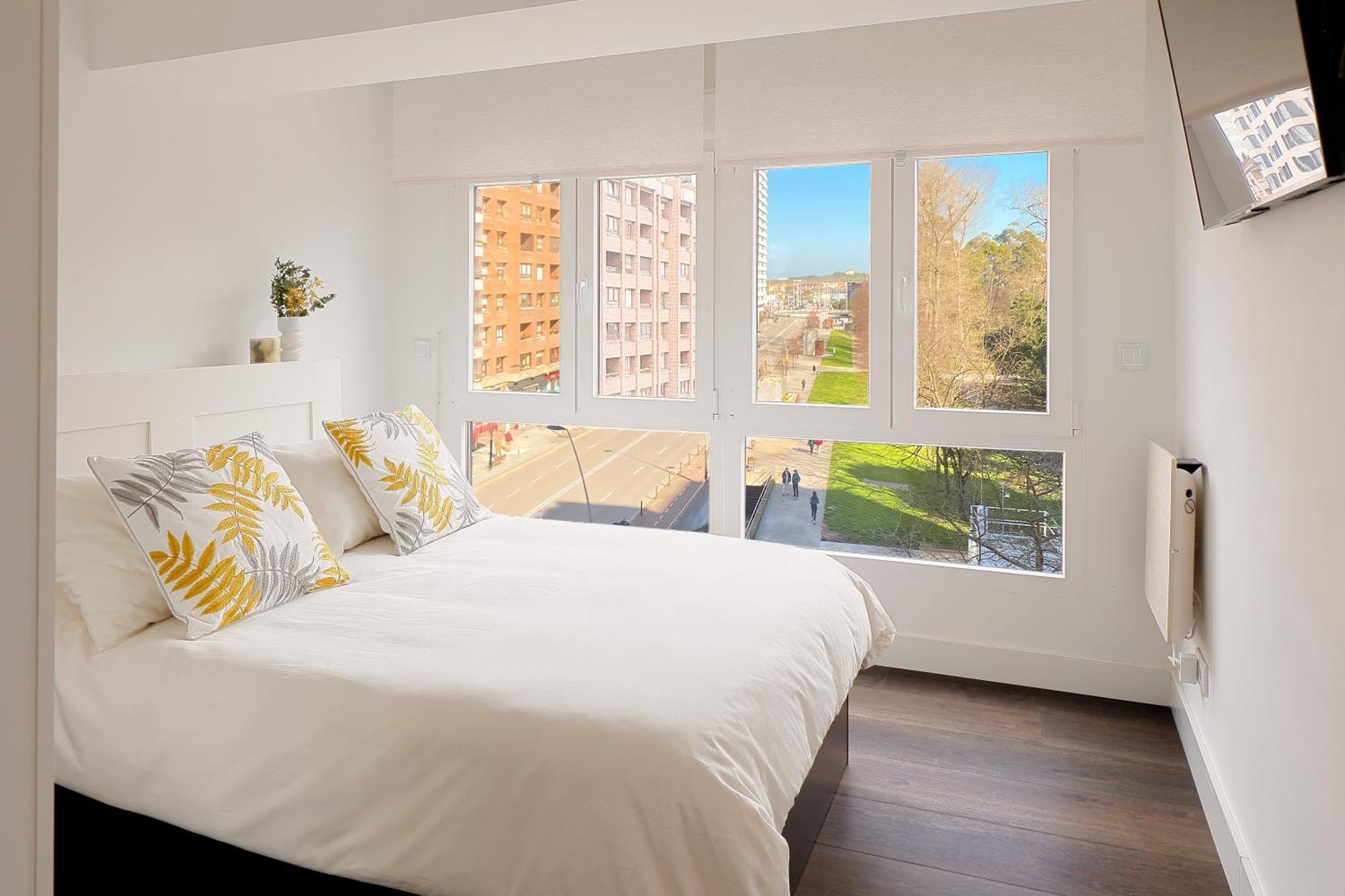 Playa De San Lorenzo Apartment Gijon Ngoại thất bức ảnh